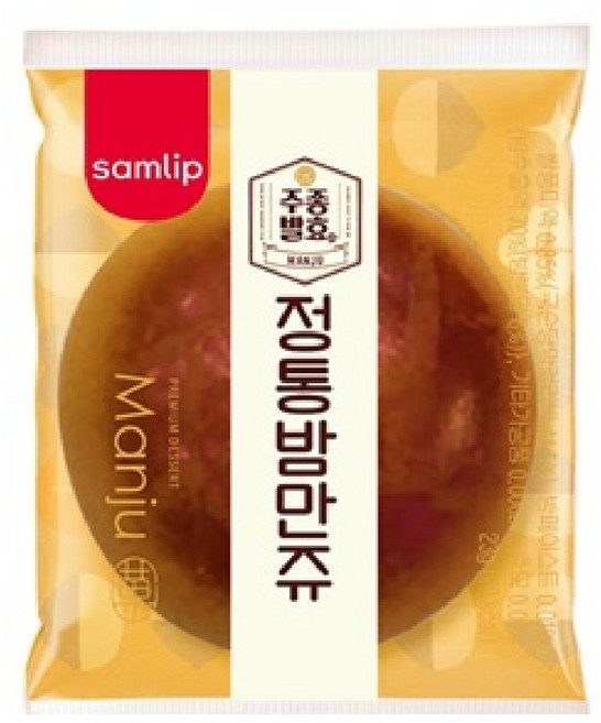 주종발효정통밤만쥬 삼립 2.3KG (23Gx100개), 1개