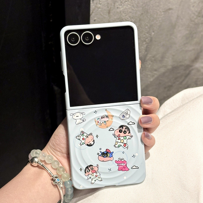 아펙시움 핸드폰케이스 z플립5 z플립6 z플립7 맥세이프 지지대 팔찌 케이스 활발하고