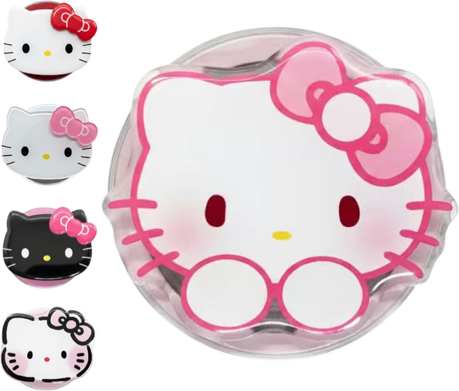 코리아팬 핸드폰그립톡 맥세이프 스마트톡 마그네틱 홀더 톡, 핑크, 1개