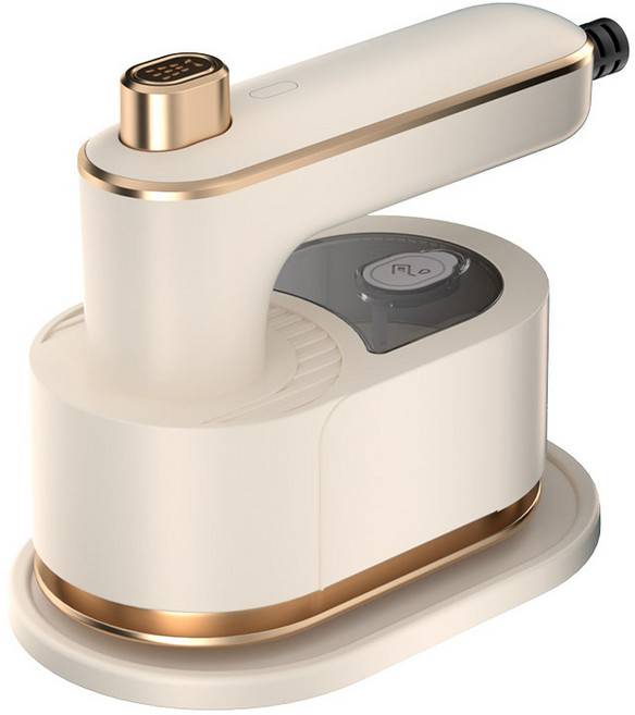 Shy 휴대용 미니 스팀 다리미 핸디 핸드 여행용, 화이트