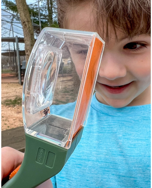 미국 카슨 곤충 트랩 돋보기 5배 HU-10, 1개