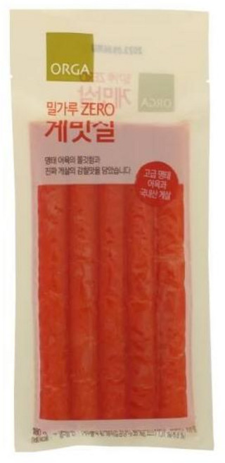 ORGA 올가 밀가루 zero 게맛살 180g, 1개