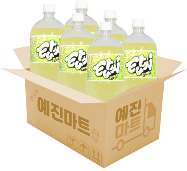 [예진마트] 탑씨 파인애플 1.5, 6개, 1.5L