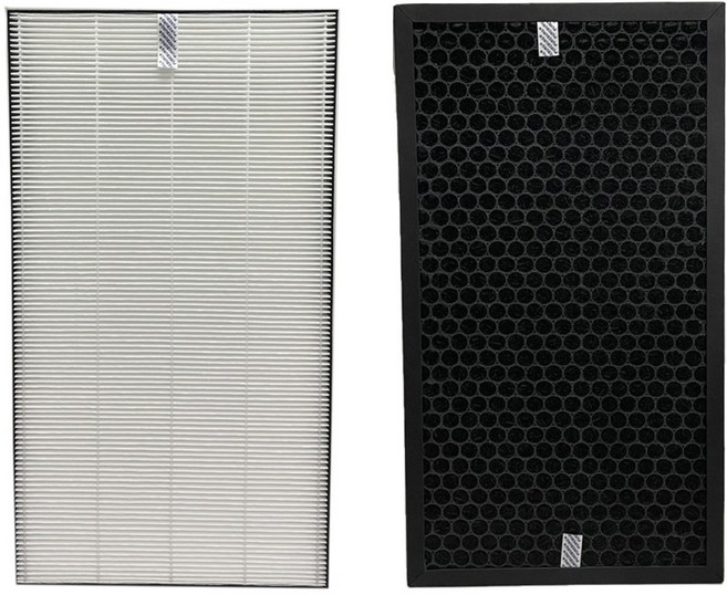 適用SHARP夏普 HEPA/活性碳濾網 (副廠/適用FU-H80T/FP-J80T/FP-J60T), 1套, J68-01
