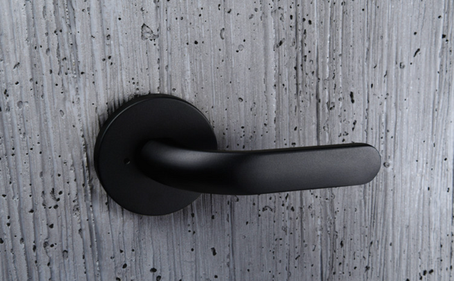 [국내생산]에이에프에이씨 블랙 버튼형 방문손잡이 13-01, 7세트