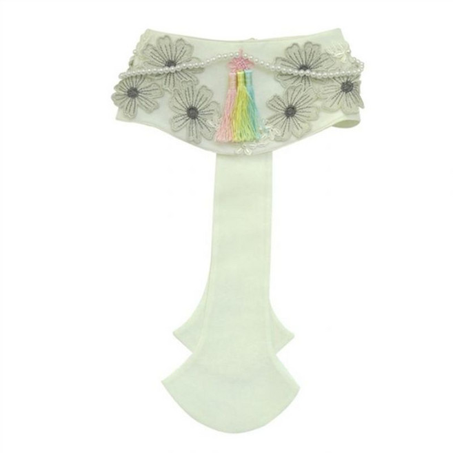 예가한복 아얌 GA3-26 흰꽃국화