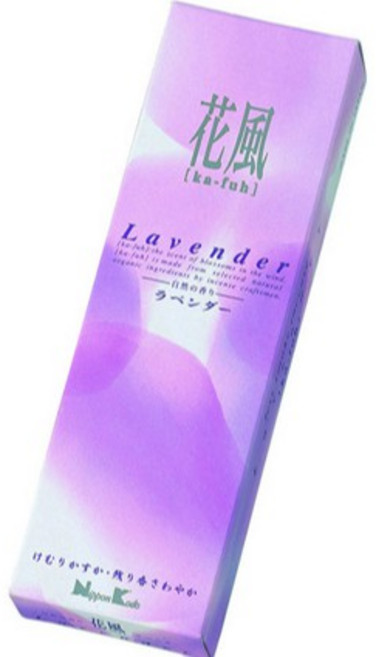 日本香堂 花風 薰衣草 線香, 白梅(小)60g/盒