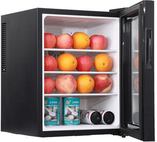 맥주 소다 또는 와인용 미니 냉장고 쿨러 40L 유리 도어 소형 디스펜서 기계 3KWH 24H (색상-40L), 01 40L