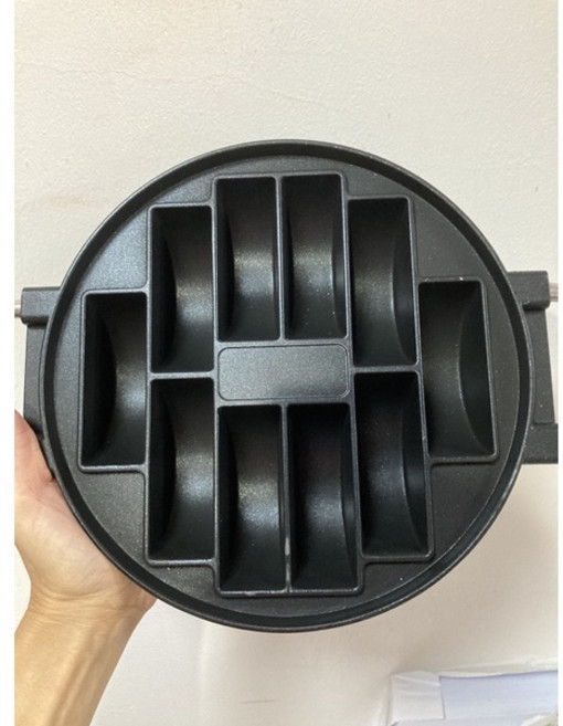 Loyang 不沾雞蛋糕模烘焙烤鍋 Martabak Pukis Bikang 輕鬆製作美味雞蛋糕, 1個, 24Cm PUKIS 10,TANPATutup/No Lid不含蓋