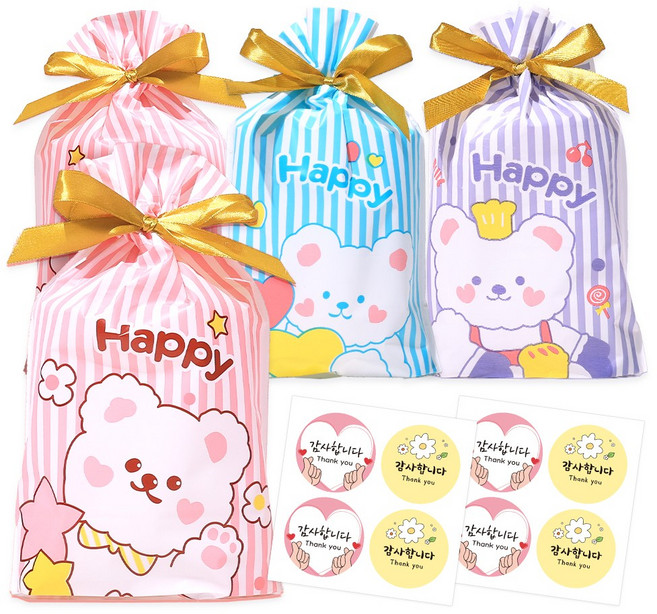 한봄 간식 구디백 개별포장 간식 꾸러미, 간식 12종 4개, 1세트