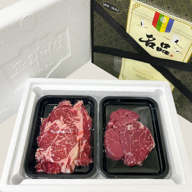 명품 국내산 육우 소고기 등안 선물세트 500g JT 설날 명절 구이용 추석, 1세트