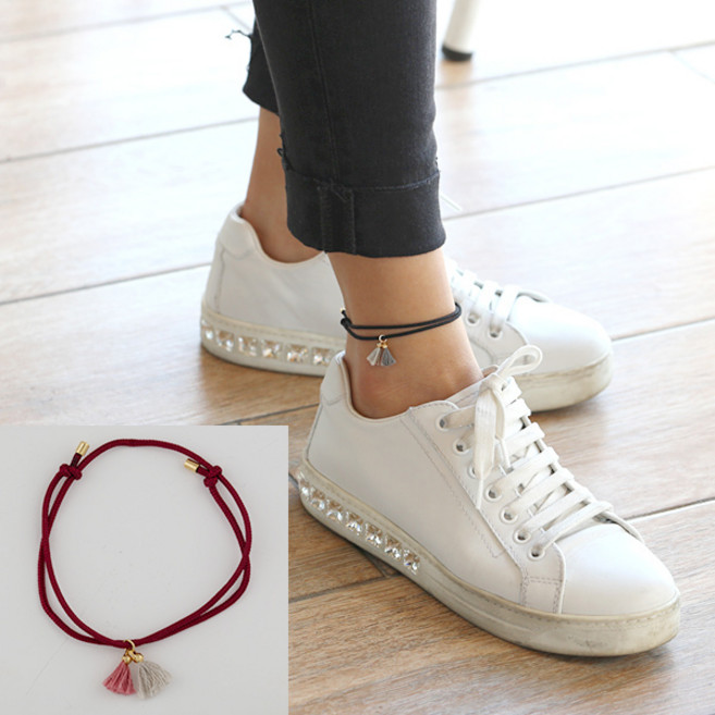 MISS21 하야키 레이어드 발찌 (ak144)