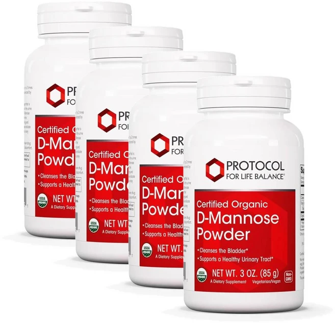 프로토콜 디만노스 파우더 PROTOCOL FOR LIFE BALANCE D-Mannose, 4개, 85g - 쿠팡