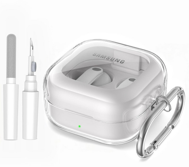 적용 갤럭시버즈4/프로 TPU 케이스XS4PT111TM, 1개, 투명, 갤럭시 버즈4 프로 / 버즈4