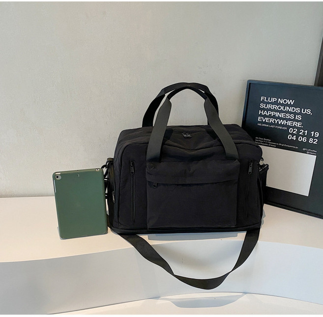 딱이다 예쁘고 넉넉한 여행용 보스턴백