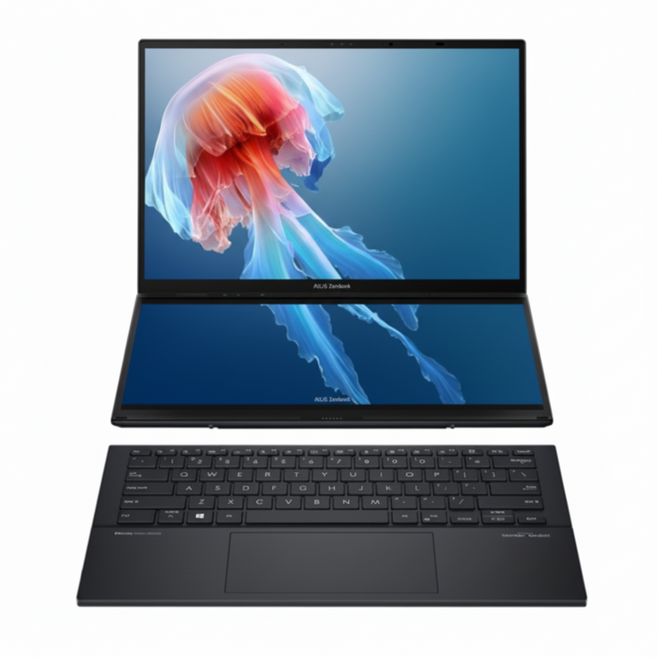 에이수스 2025 젠북 듀오 14 코어Ultra9, 바솔트그레이, 2TB, 32GB, WIN11 Home, UX8406CA-PZ084W