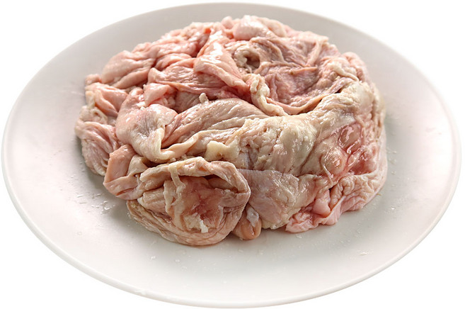 (배터짐) 큰닭 껍데기만 선별한 식감맛 닭껍질 닭껍데기 닭스킨 (일요일&당일발송), 1kg, 1개