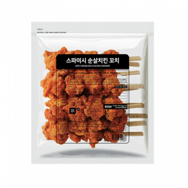 사세 순살치킨꼬치스파이시 100gx10개 [더바삭한], 1개