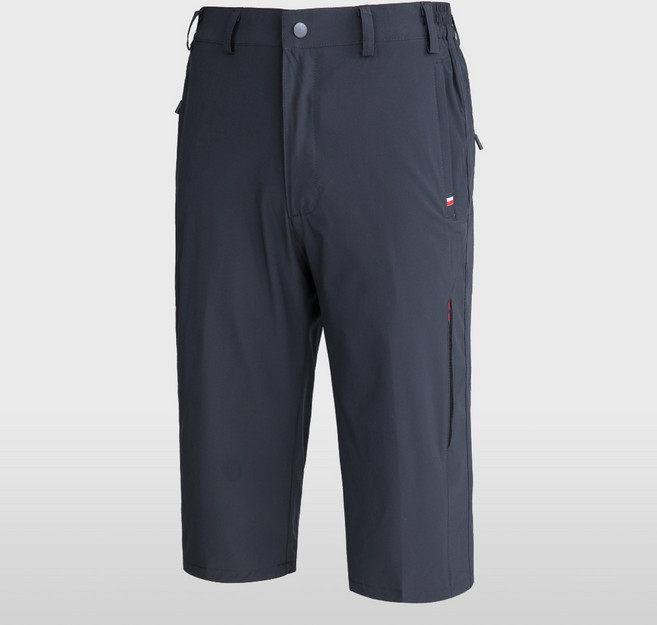 [이지바이] 남성 쿨 7부 반바지_에어홀 쿨링 운동복 스포츠 작업복 등산 빅사이즈 스판 하프 쇼츠 벨트 팬츠