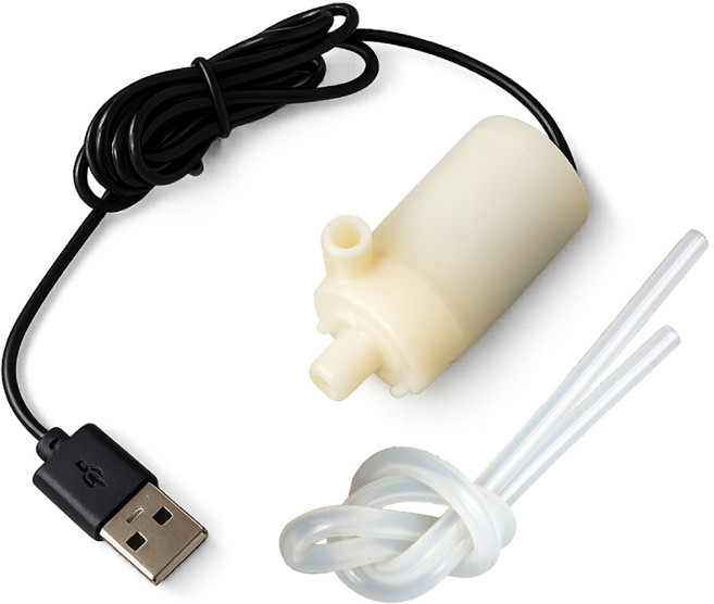 USB 타입 미니 수중 워터펌프 호스 1M 포함