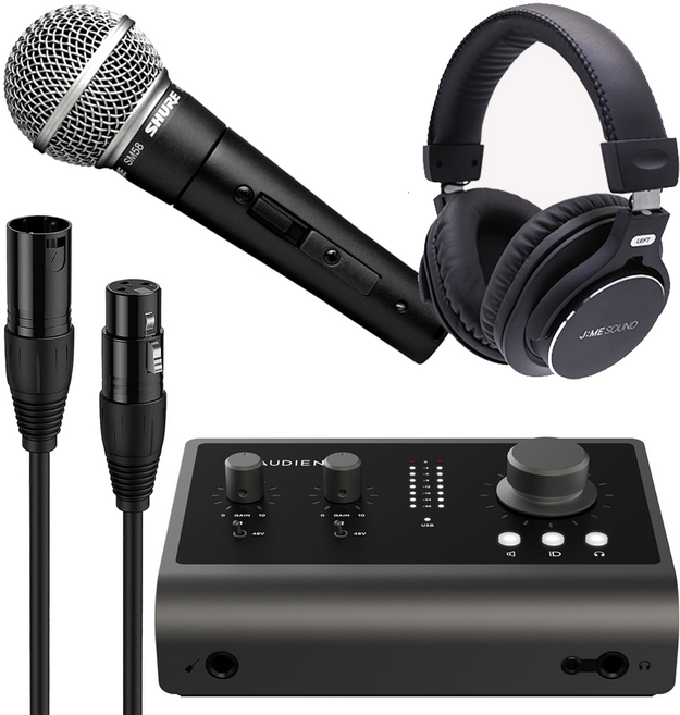 오디언트 iD14 MK2 x 슈어 SM58sk x JP-2N 패키지