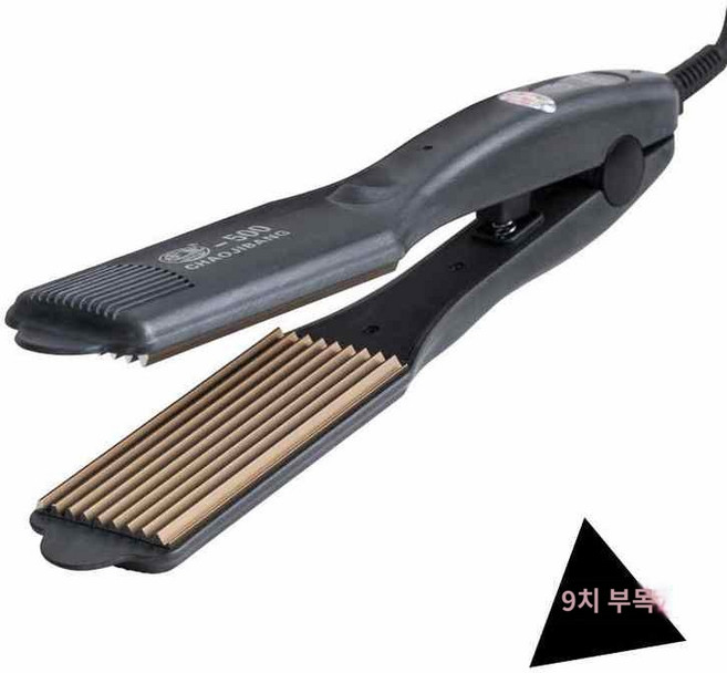 다이렉트 고데기 뿌리볼륨 나이아가라고데기 32mm 와플고데기 볼륨 물결 파마 열판 앞머리, 그레이옥수수부목(9치스몰)