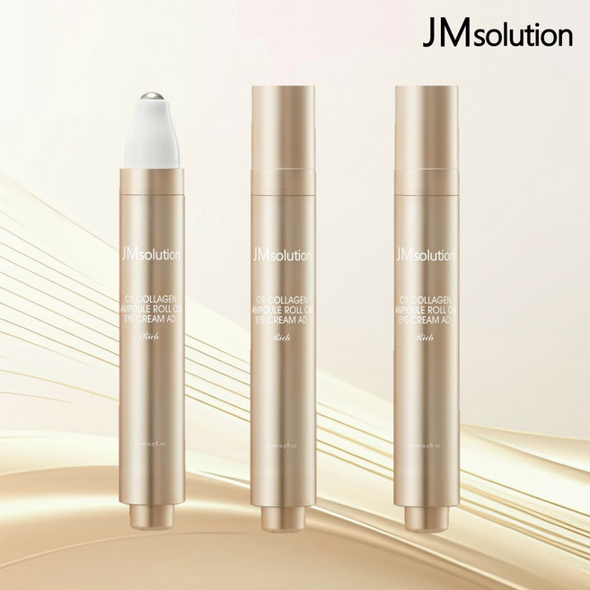 [기본] 오현경의 제이엠솔루션 롤 온 콜라겐 아이크림 (본품 3개), 3개, 15ml