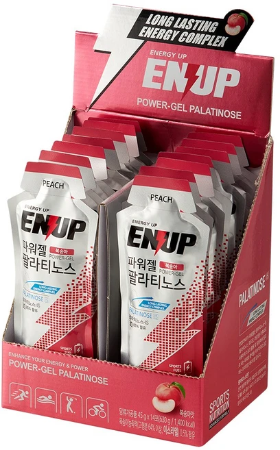 엔업 파워젤 팔라티노스 복숭아맛, 630g, 1개 - 쿠팡