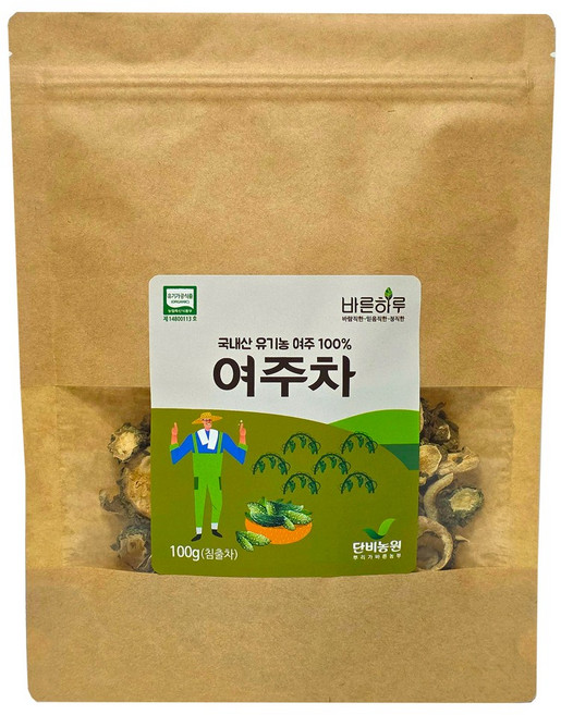 단비농원 직접재배 유기농 건여주 말린여주 여주차, 1개, 1개입, 100g