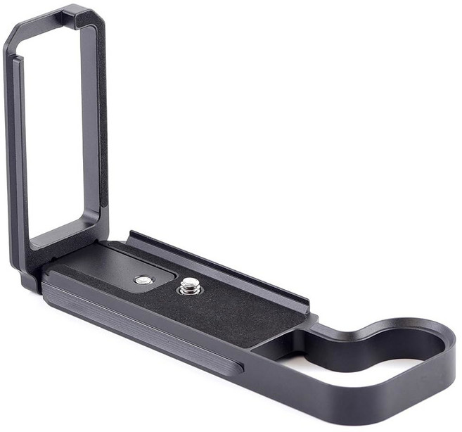 OURHZTB Hasselblad X2D X2DII 100C 카메라용 Arca 릴리즈 서포트 홀더 플레이트 브래킷 마운트 수평 표준 볼헤드와 수직 알루미늄 삼각대 블랙 플레이트, Black, 1