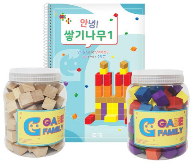 () 안녕 쌓기나무 베이직 세트 KS3374, 없음, 1개