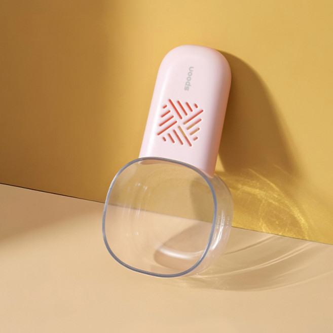 파스텔펫 반려동물 계량스푼 사료스쿱, 핑크, 1개