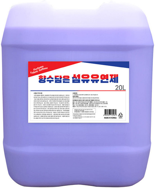 향수담은 섬유유연제 20L 말통, 1개