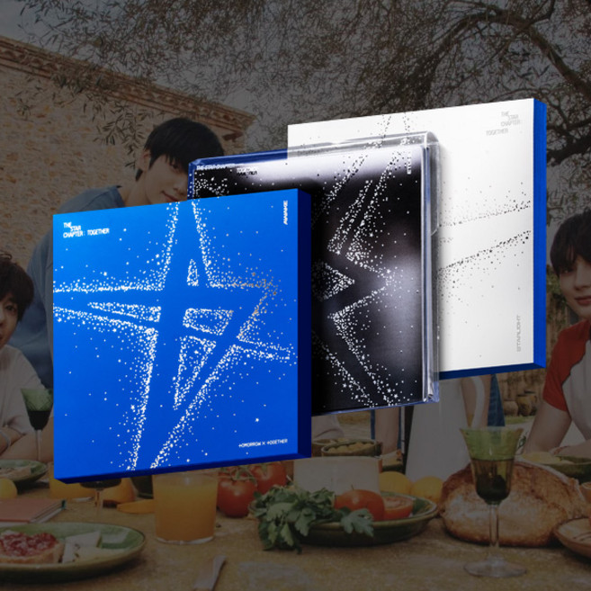 [홀로그램 슬리브 증정] (스타포카마켓) 투모로우바이투게더 정규4집 별의 장: TOGETHER 투게더 앨범 일반반, STARLIGHT 실버