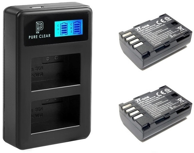 파나소닉 DMW-BLF19 듀얼충전기+배터리2개 GH5S GH5 GH4 GH3 G9, 1개