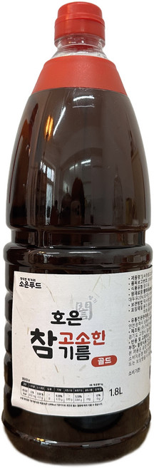 호은 참고소한기름, 1개, 1.8L