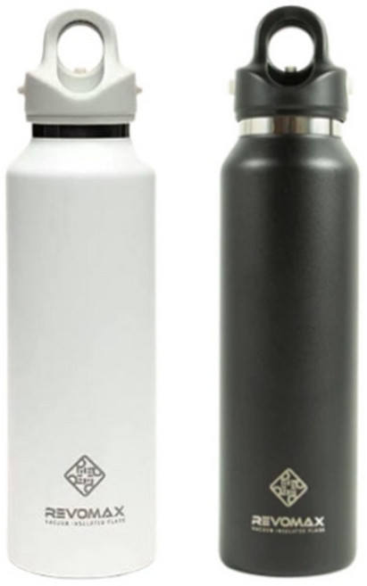 레보맥스 원터치 슬림 보온보냉 텀블러, 매트 화이트, 473ml, 1개