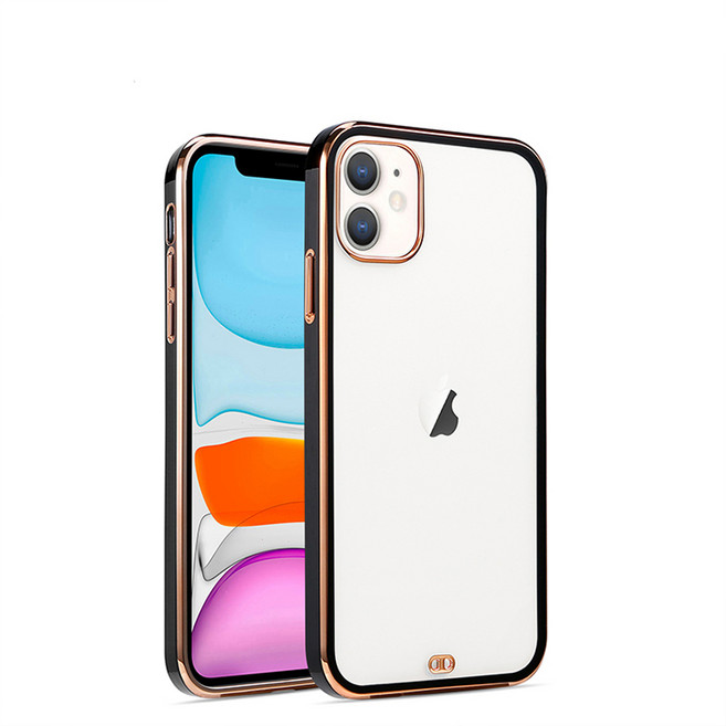 아이수트 아이폰 골드라인 핵사곤 그립 하우징 핸드폰 케이스 For iphone 14/13/12/XR/XS/MINI/MAX/PRO