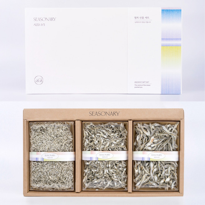[시즈너리]국산멸치 선물세트 3종(9+1) 명절