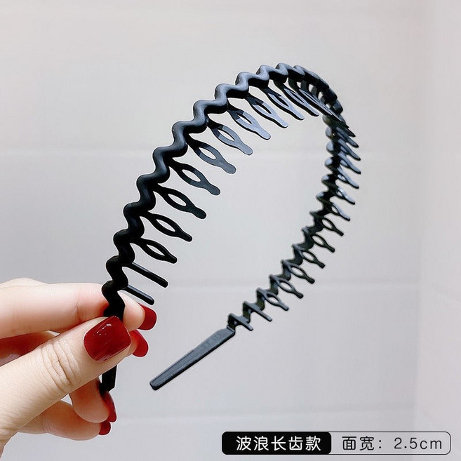 男士女士髮箍 潮男隱形壓髮背頭波浪髮窟 頭箍 韓國洗臉運動髮帶