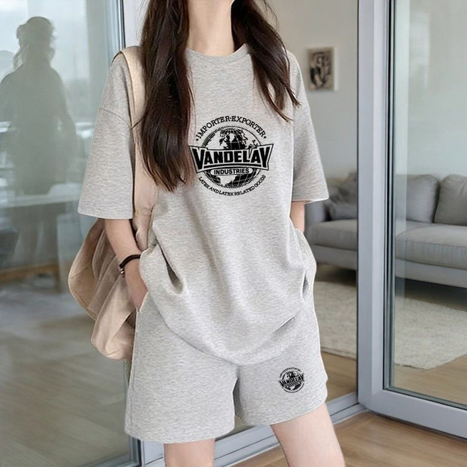 이서어패럴 시그니처 반팔반바지 라운지웨어셋업13577