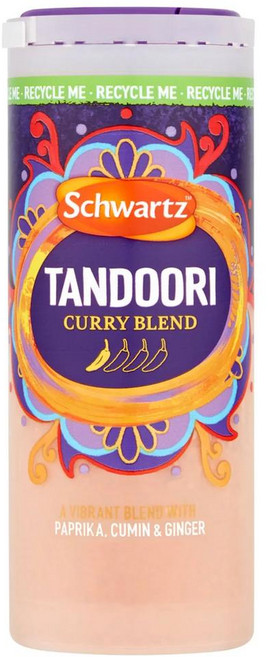 영국 슈왈츠 Schwartz Curry Powder Tandoori 탄두리 커리 파우더 시즈닝, 2개, 100g