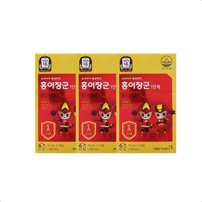 홍이장군 1단계 15ml*90포(90일분), 1박스, 15ml