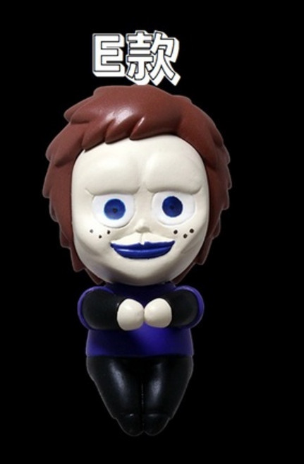 T-ARTS 鬼娃恰吉坐姿公仔 全5款 轉蛋 扭蛋 鬼娃 恰吉 靈異入侵, E款/葛倫/3D411, 1個