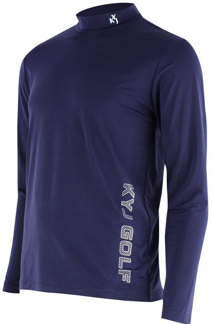 여름용 남성 KYJ 냉감 쿨 반목폴라 레이 티셔츠 긴팔 B2382