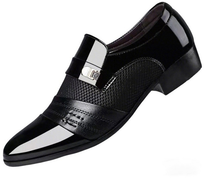 FvaBzon 남성 고급 구두 남성 비즈니스 정장 캐주얼 구두