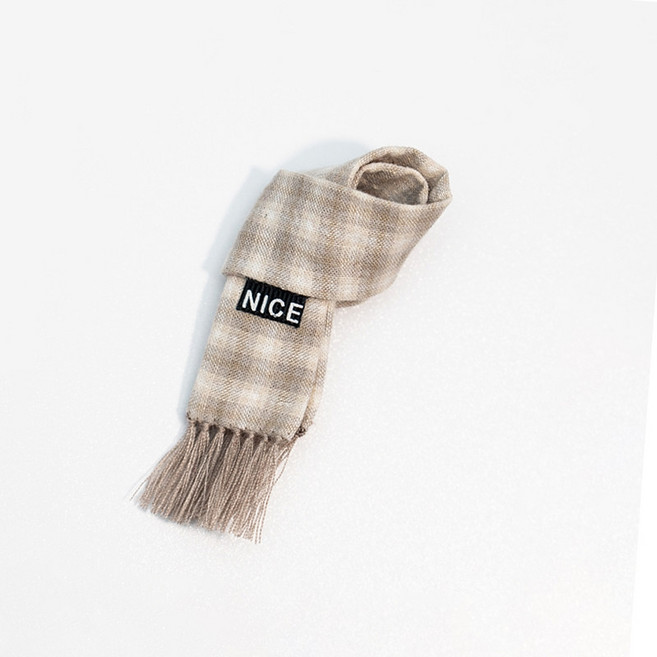 OB11 호환 인형 스카프 목도리 겨울 의상 구관 인형옷 구체관절 인형, D