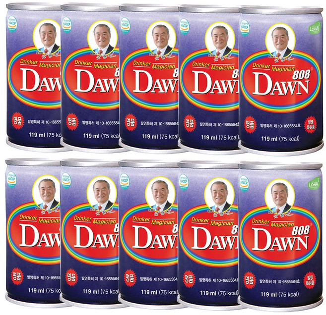 (주)그래미 여명808 119ml 30캔, 10개