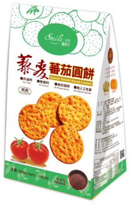 Smile99 藜麥蕃茄圓餅 純素, 1個