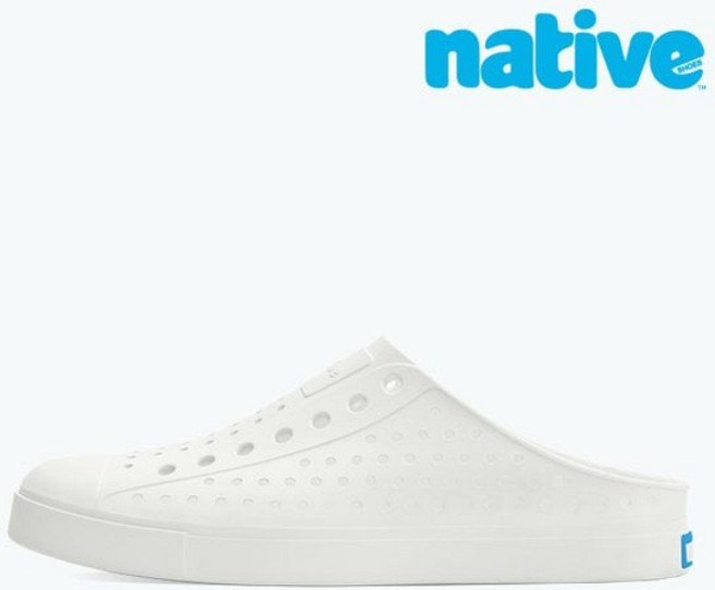 네이티브 아동 운동화 키즈 여아 슈즈 벨크로 블랙